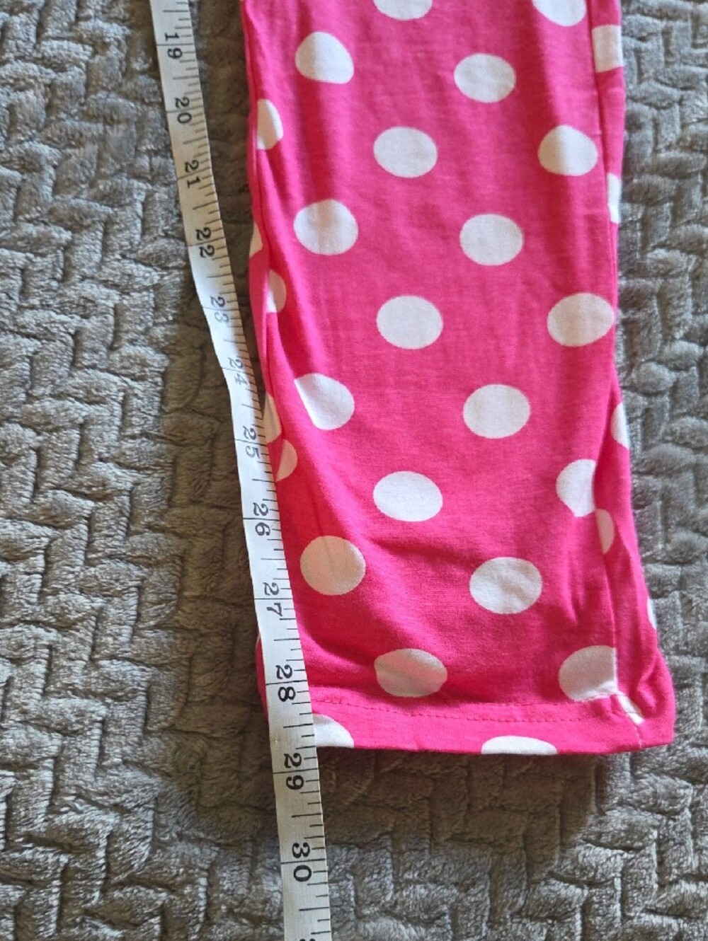 Womens Black & Pink Minnie Mouse Polka Dot Pajama Set - NWOT, sz M - Picture 11 of 13